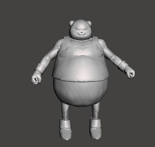 Botamo Dragon ball super 3D Model 3D print model