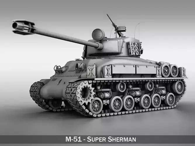 M-51 Super Sherman 