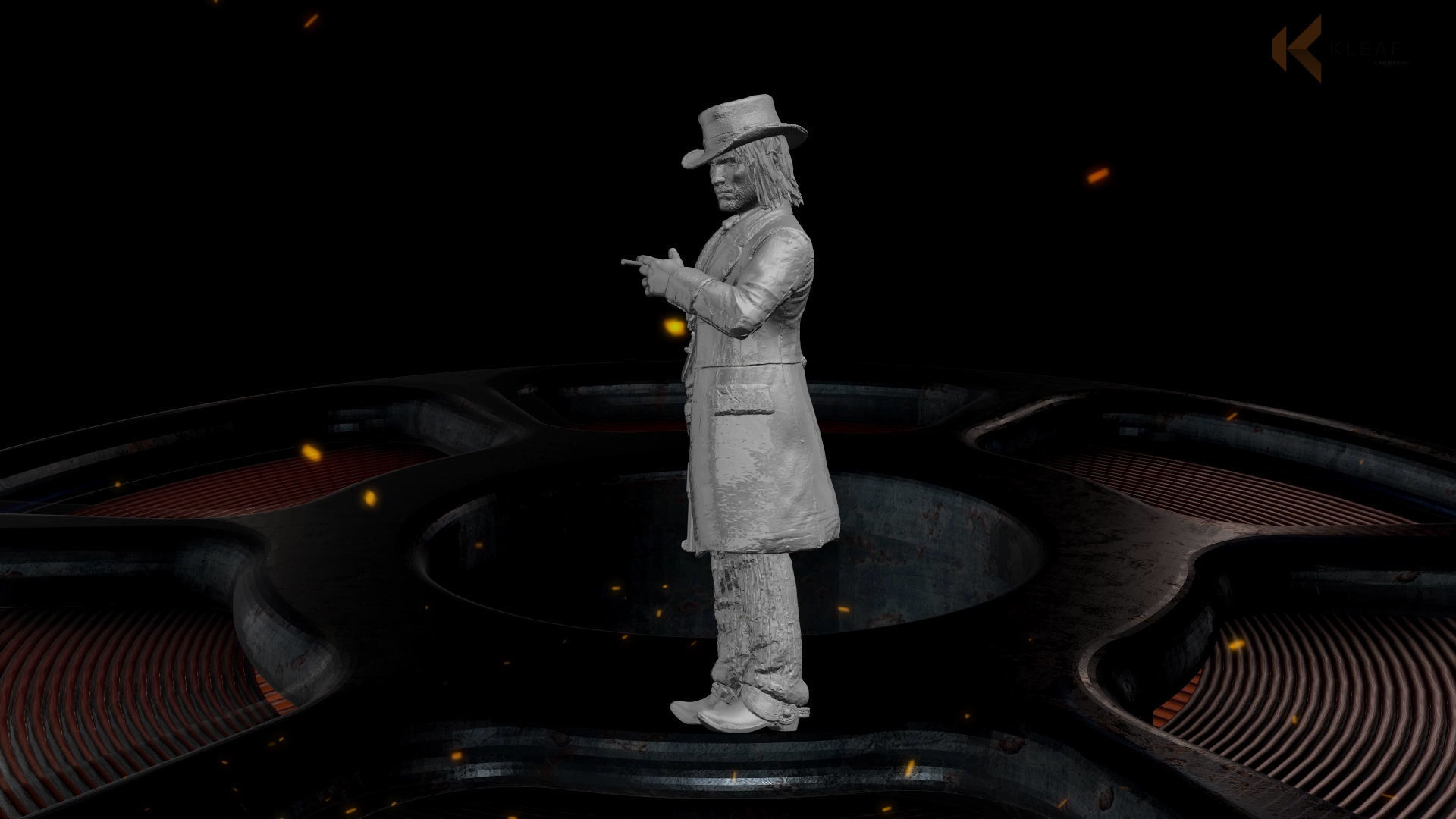 JHON MARSTON 3D PRINTING MODEL 3D print model_10