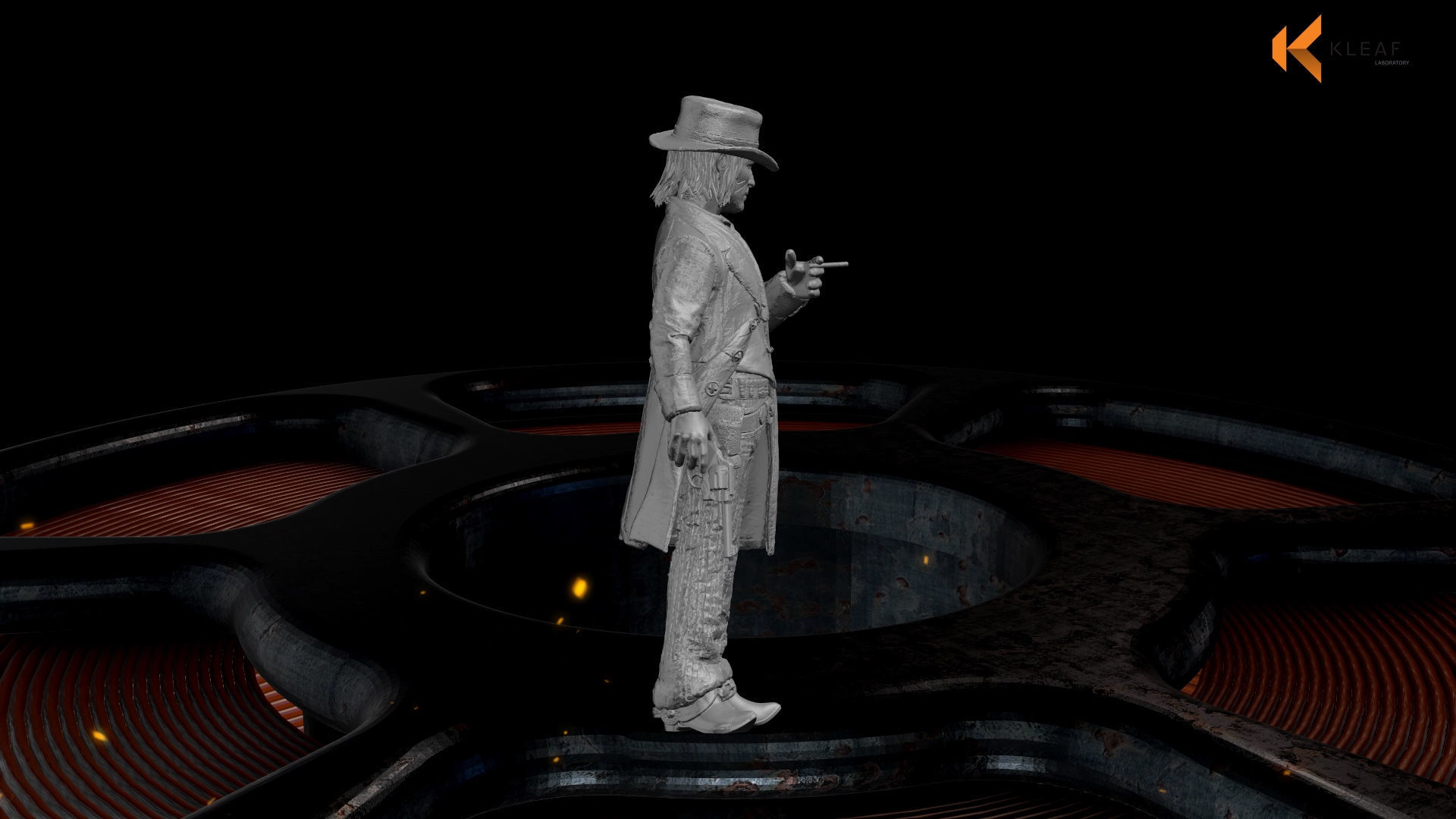 JHON MARSTON 3D PRINTING MODEL 3D print model_8