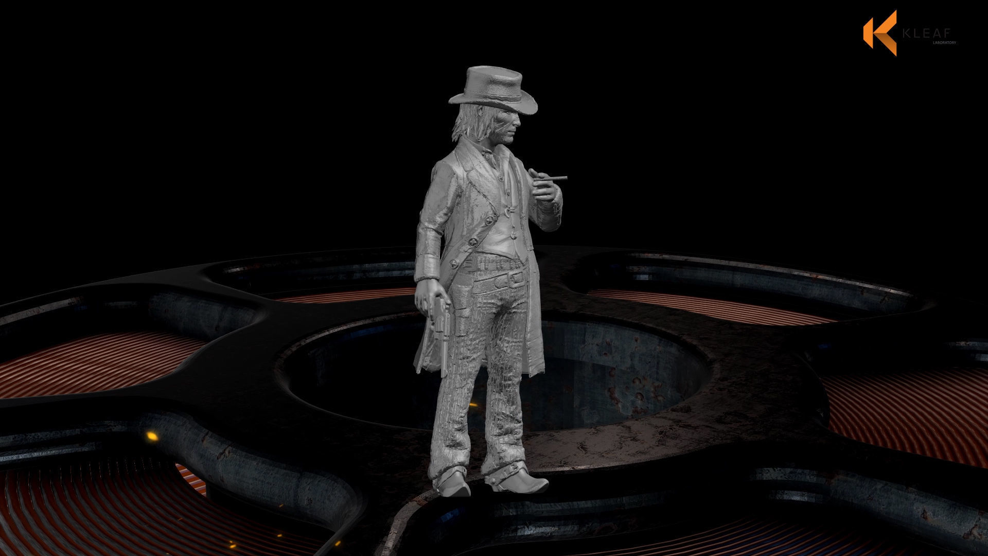 JHON MARSTON 3D PRINTING MODEL 3D print model_5
