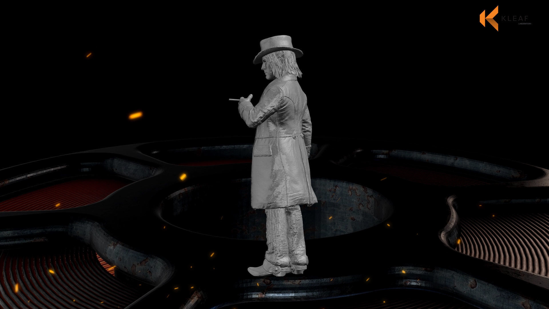 JHON MARSTON 3D PRINTING MODEL 3D print model_12