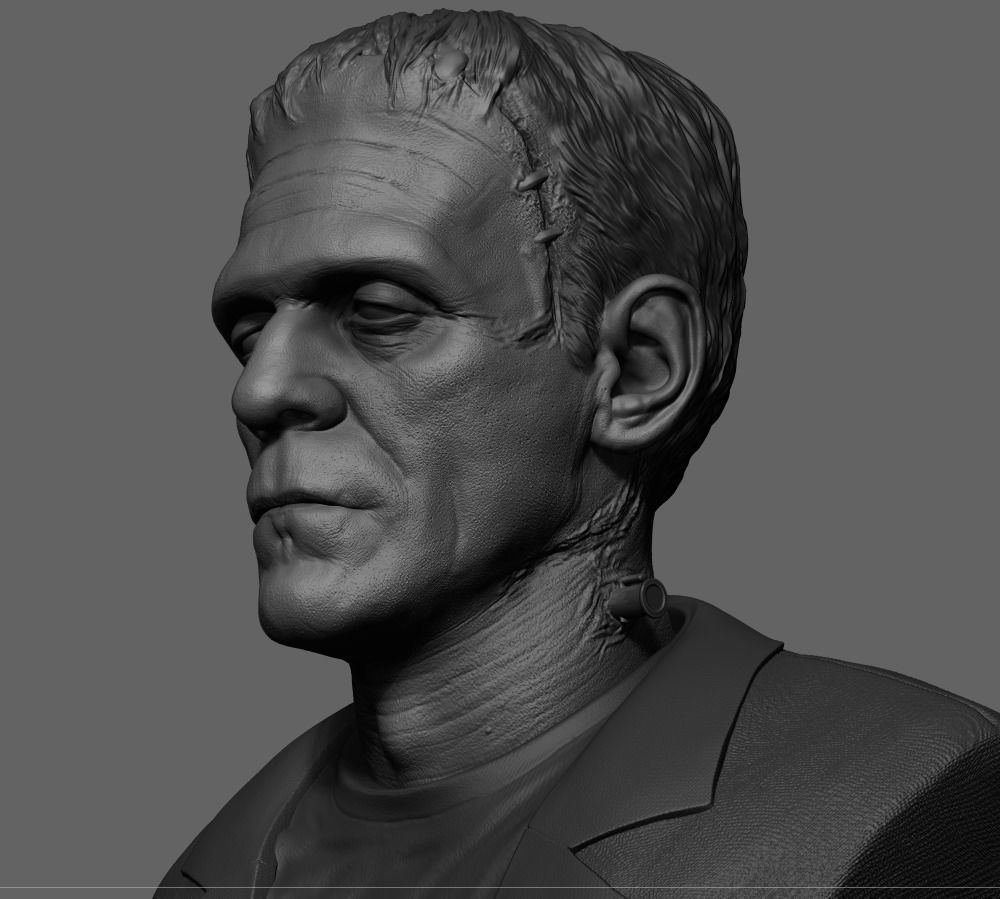 Frankensteins Monster 3D print model_10