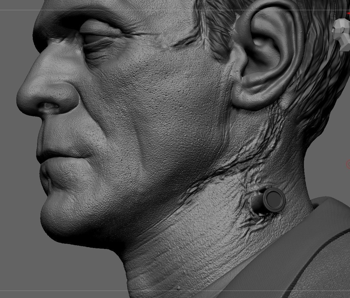 Frankensteins Monster 3D print model_7