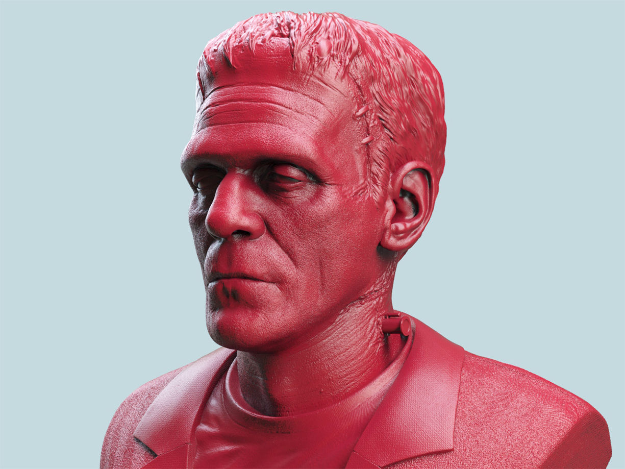Frankensteins Monster 3D print model_2