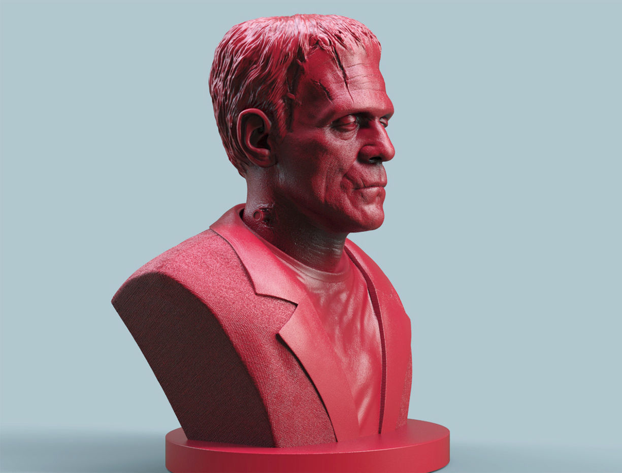 Frankensteins Monster 3D print model_1