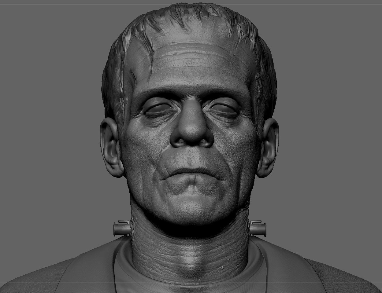 Frankensteins Monster 3D print model_9