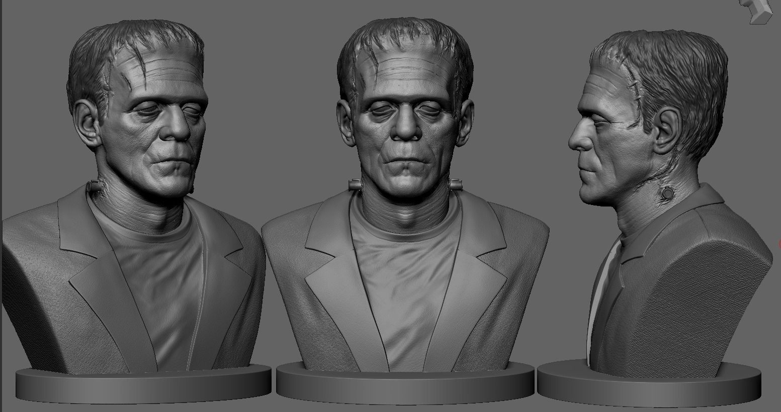 Frankensteins Monster 3D print model_5