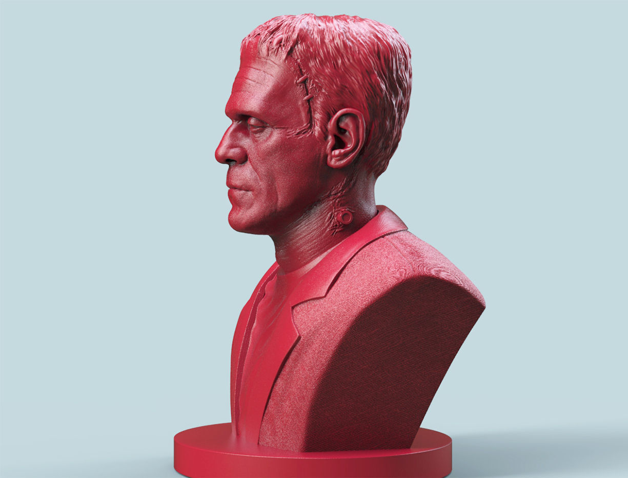Frankensteins Monster 3D print model_3