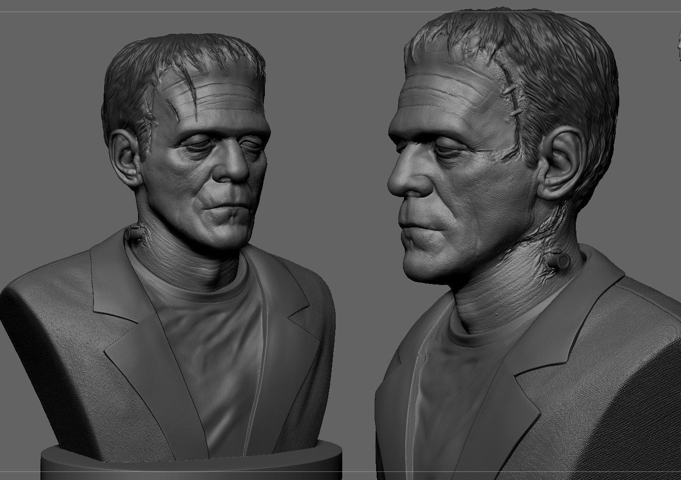 Frankensteins Monster 3D print model_14