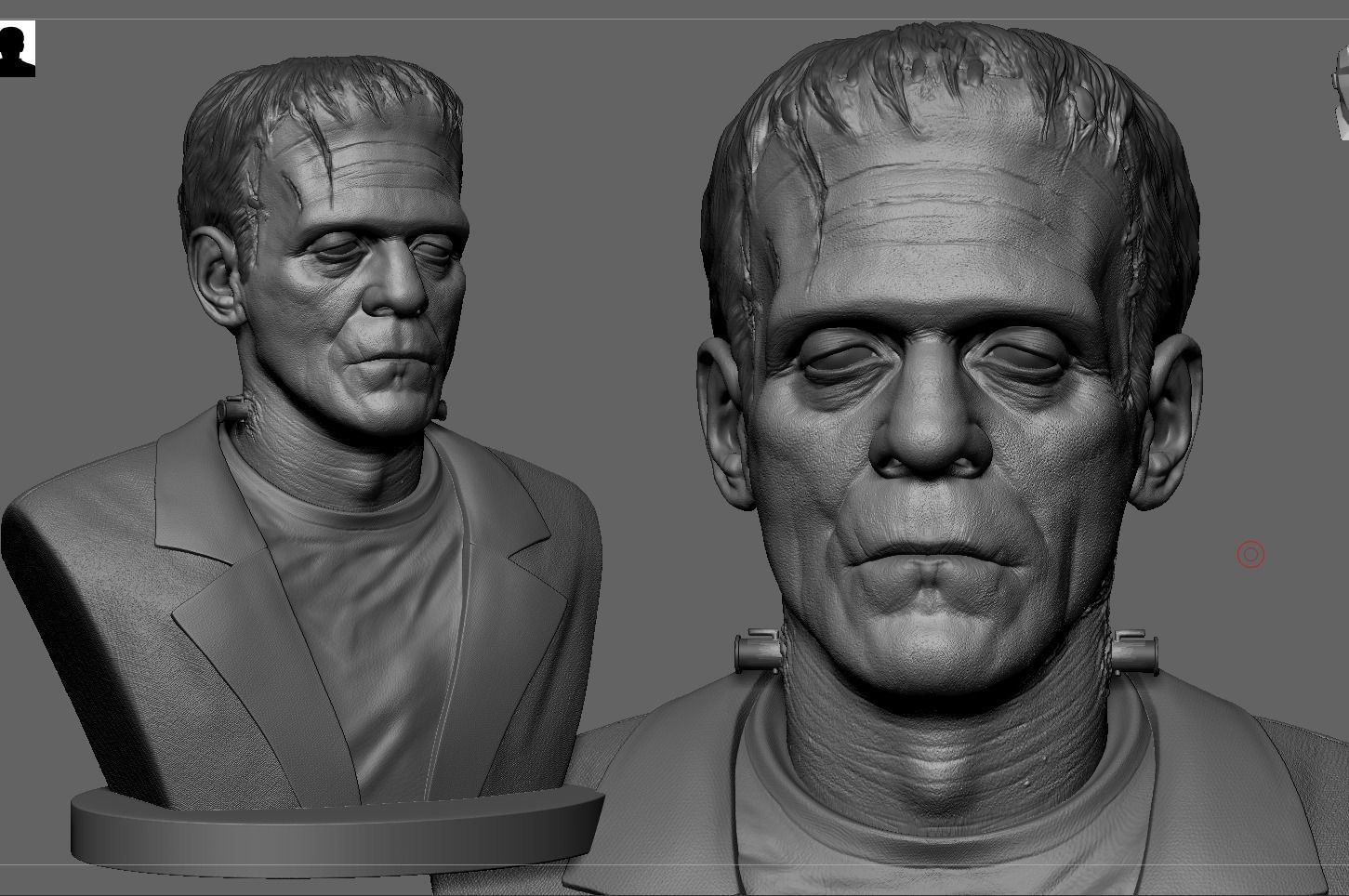Frankensteins Monster 3D print model_4