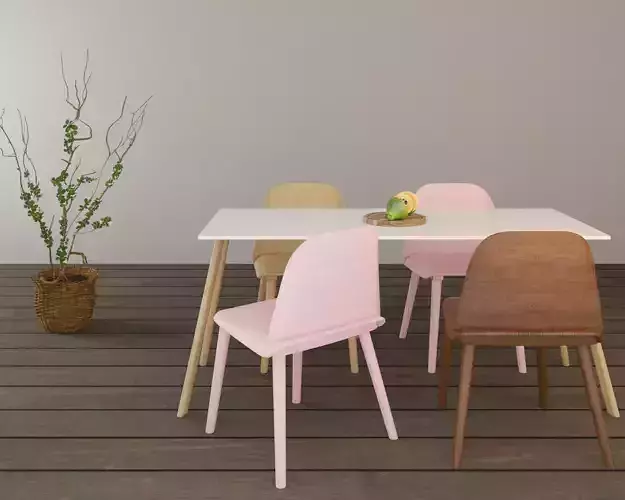 Table chair decorative SET 101