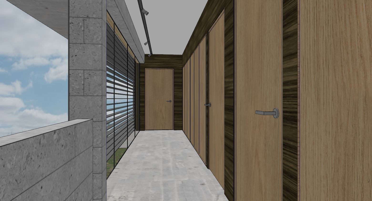 Mountain Villa Sketchup 3D model_62