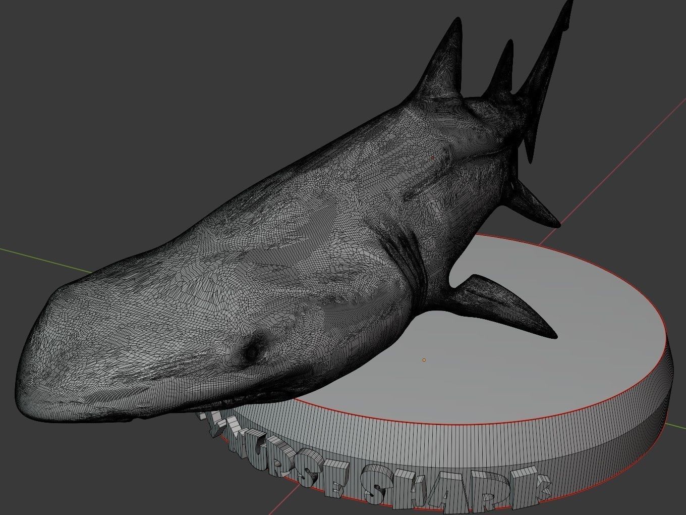 Grey Nurse Shark Printable 3D print model_9