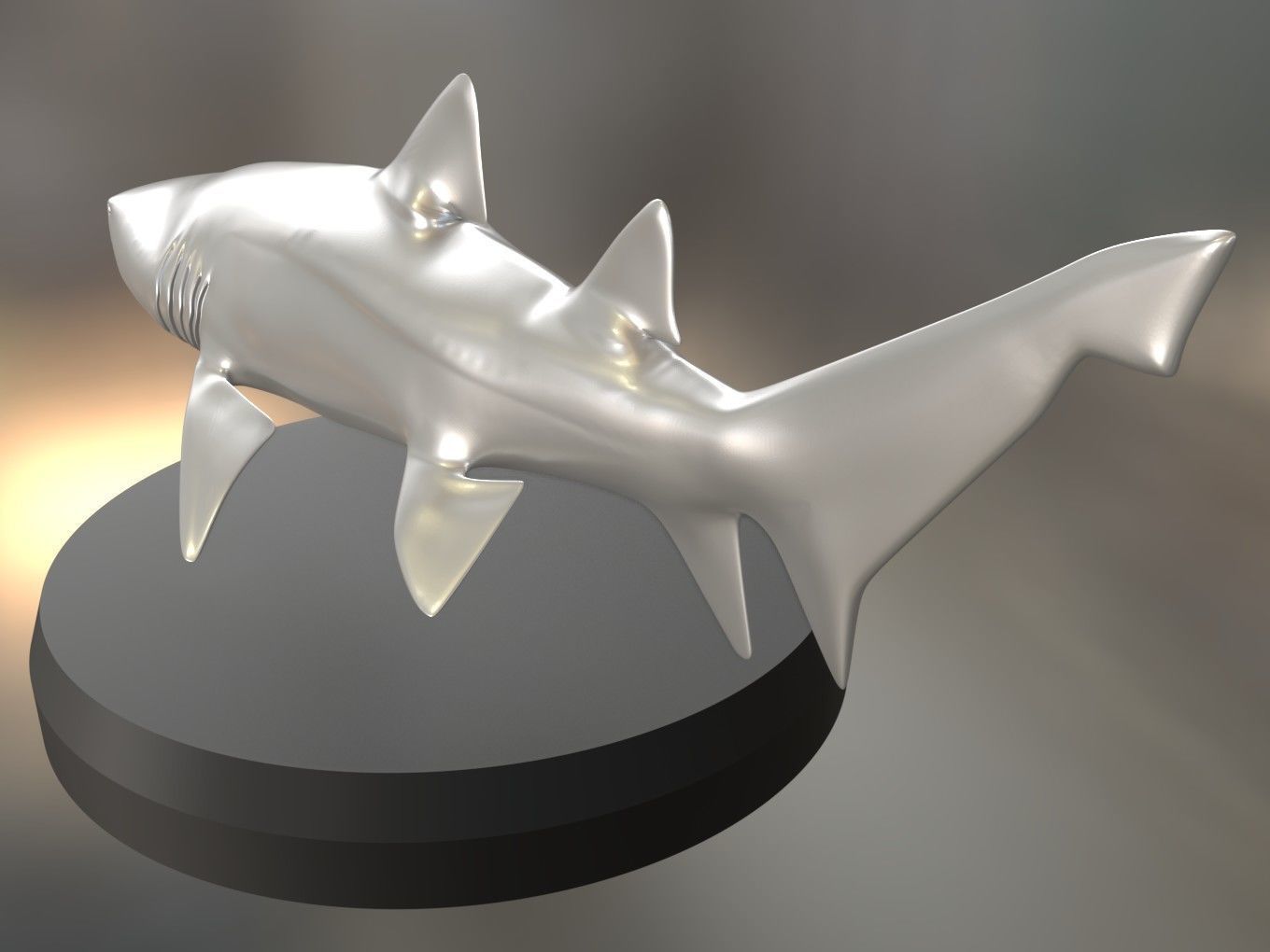 Grey Nurse Shark Printable 3D print model_3