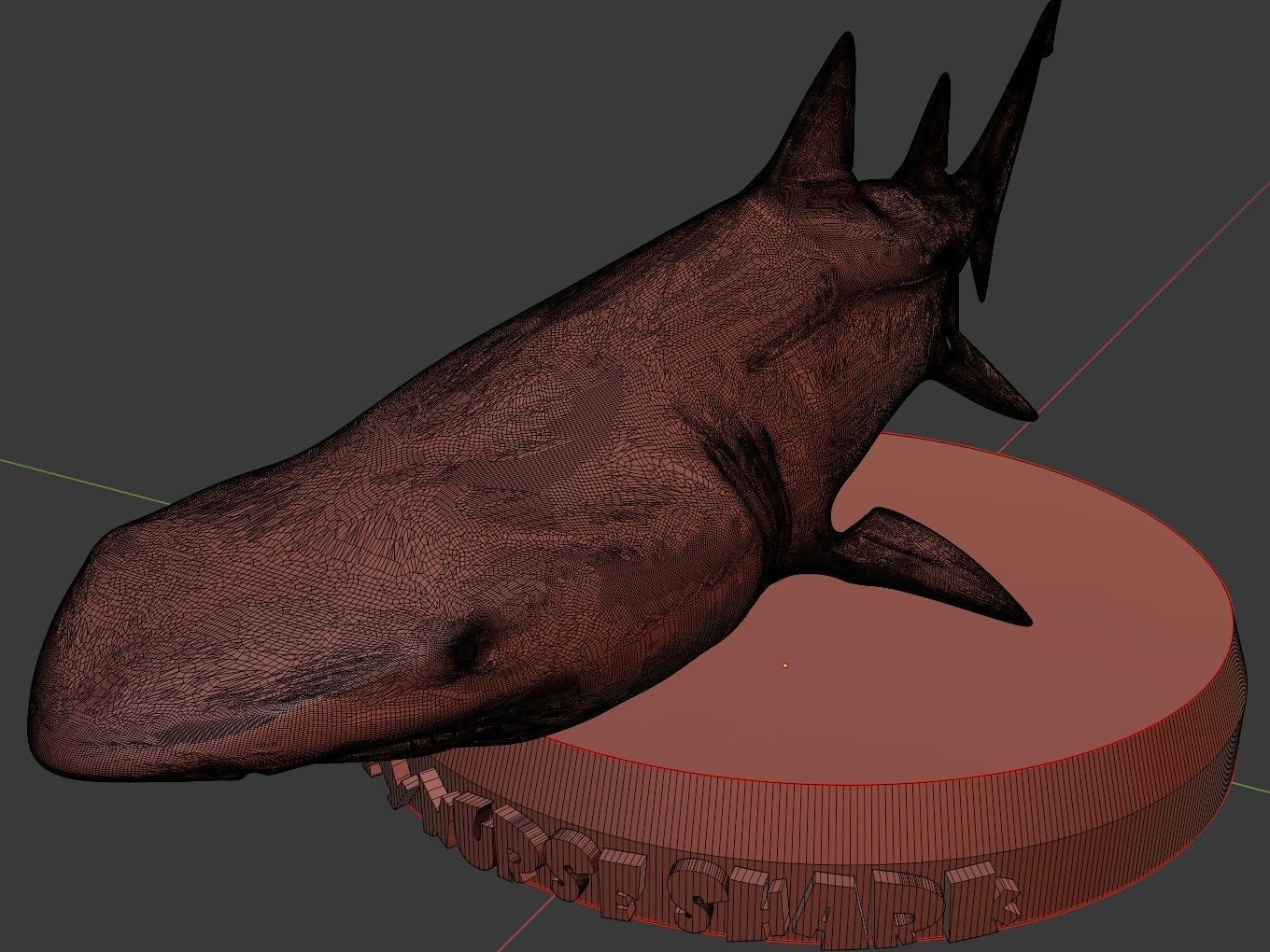 Grey Nurse Shark Printable 3D print model_12