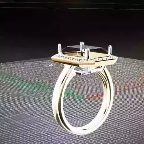 Ring Lady Royal emerald cut