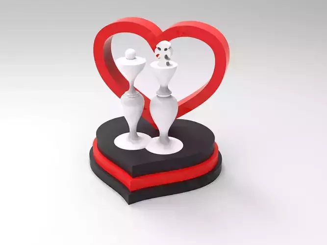 Love Gift for Valentine- King and Queen - model 3