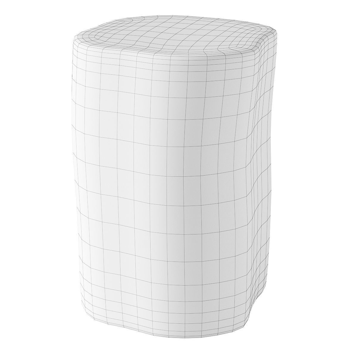 Petrified Log Stool 2nd 3D model_5