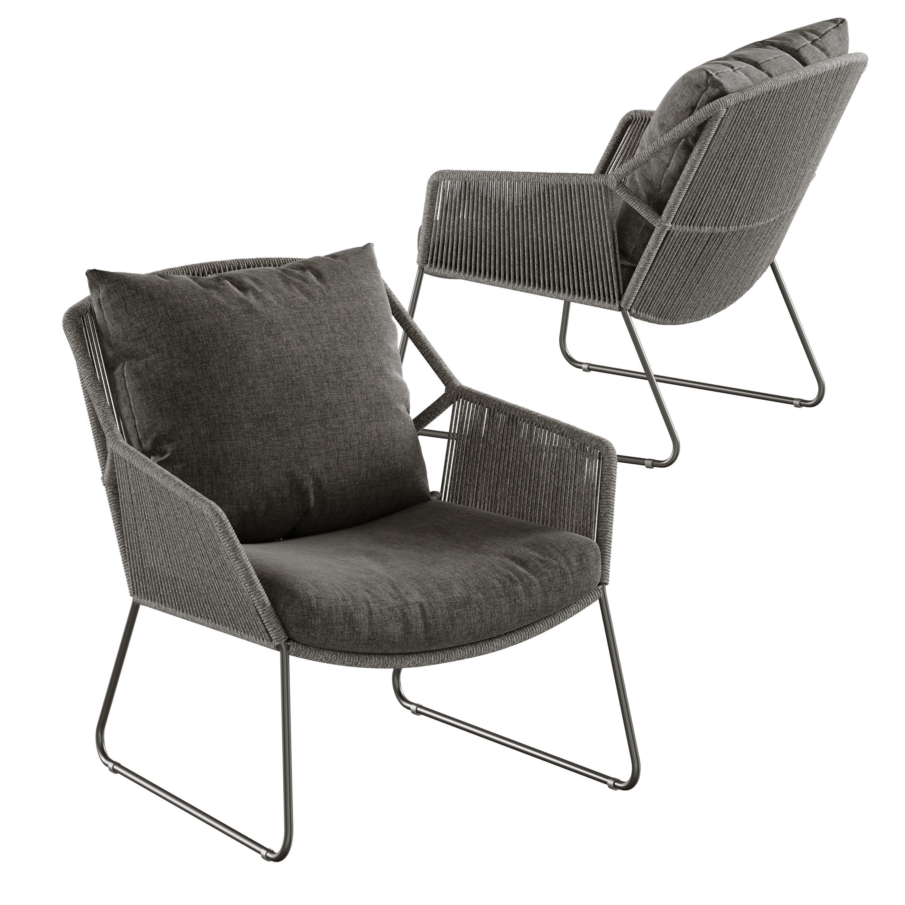 4so accor lounge set 3D model_3