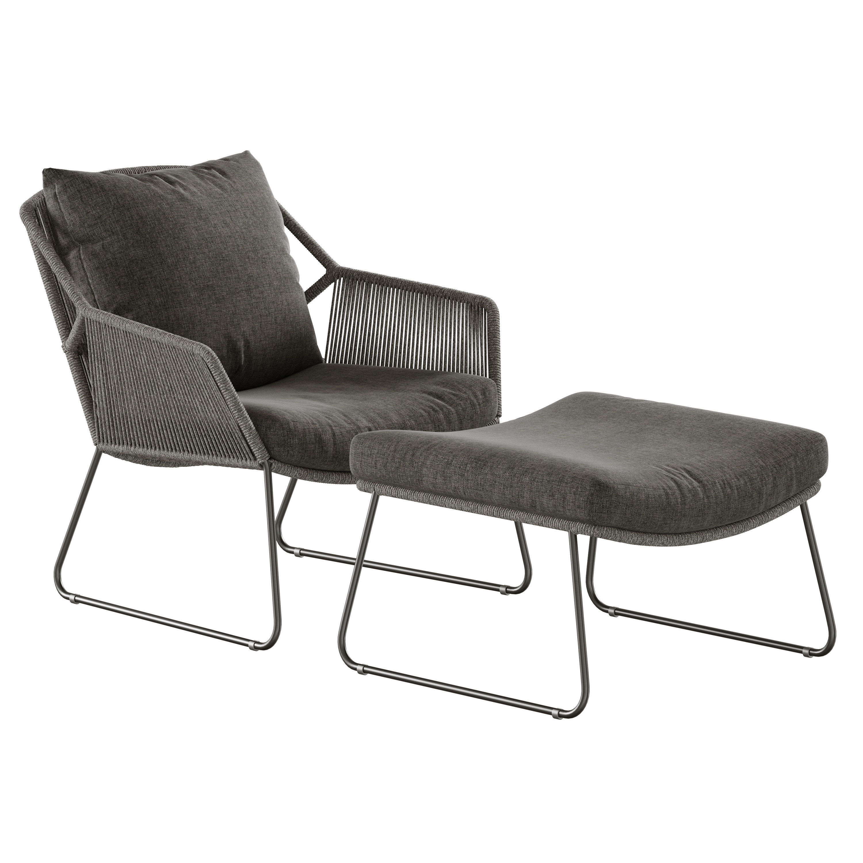 4so accor lounge set 3D model_2