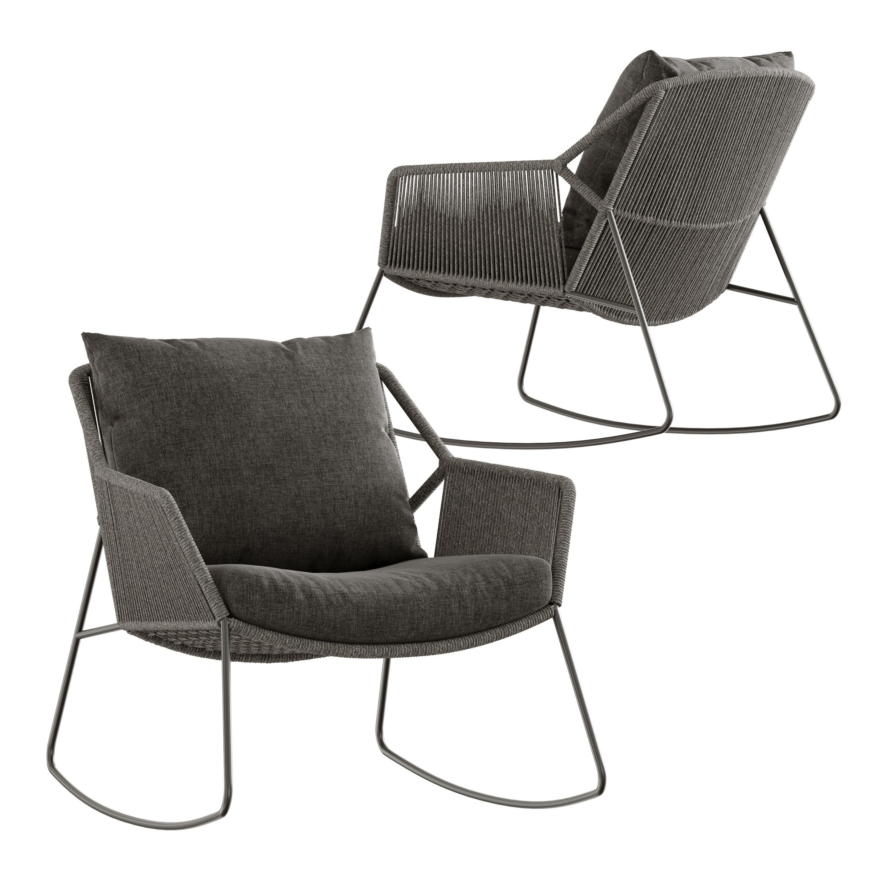 4so accor lounge set 3D model_9