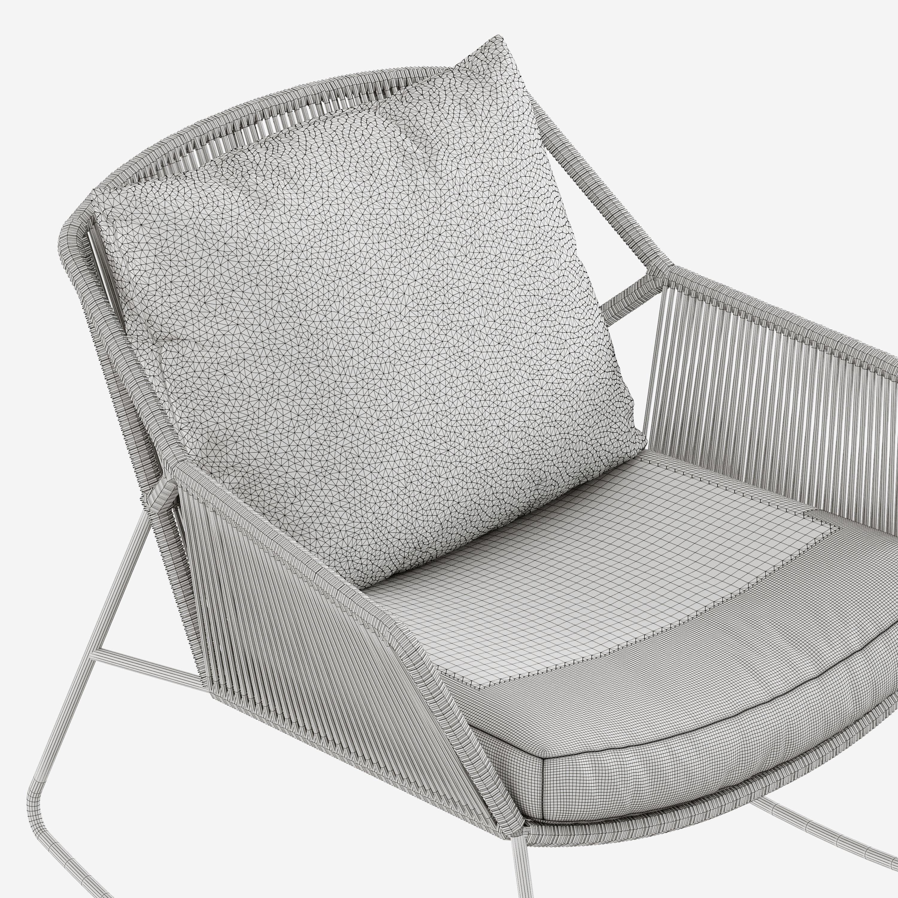 4so accor lounge set 3D model_11