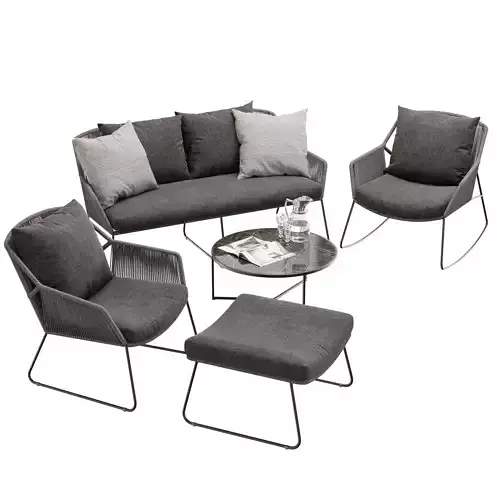 4so accor lounge set 3D model