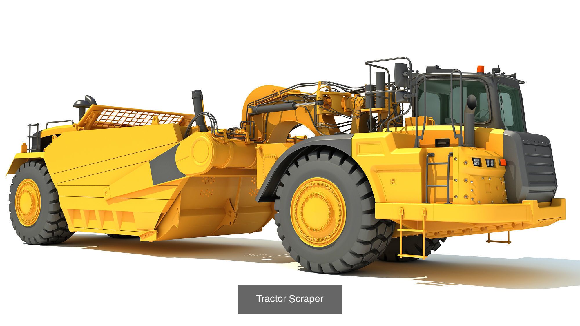 Mining Vehicles Pack 3D Model Collection_4