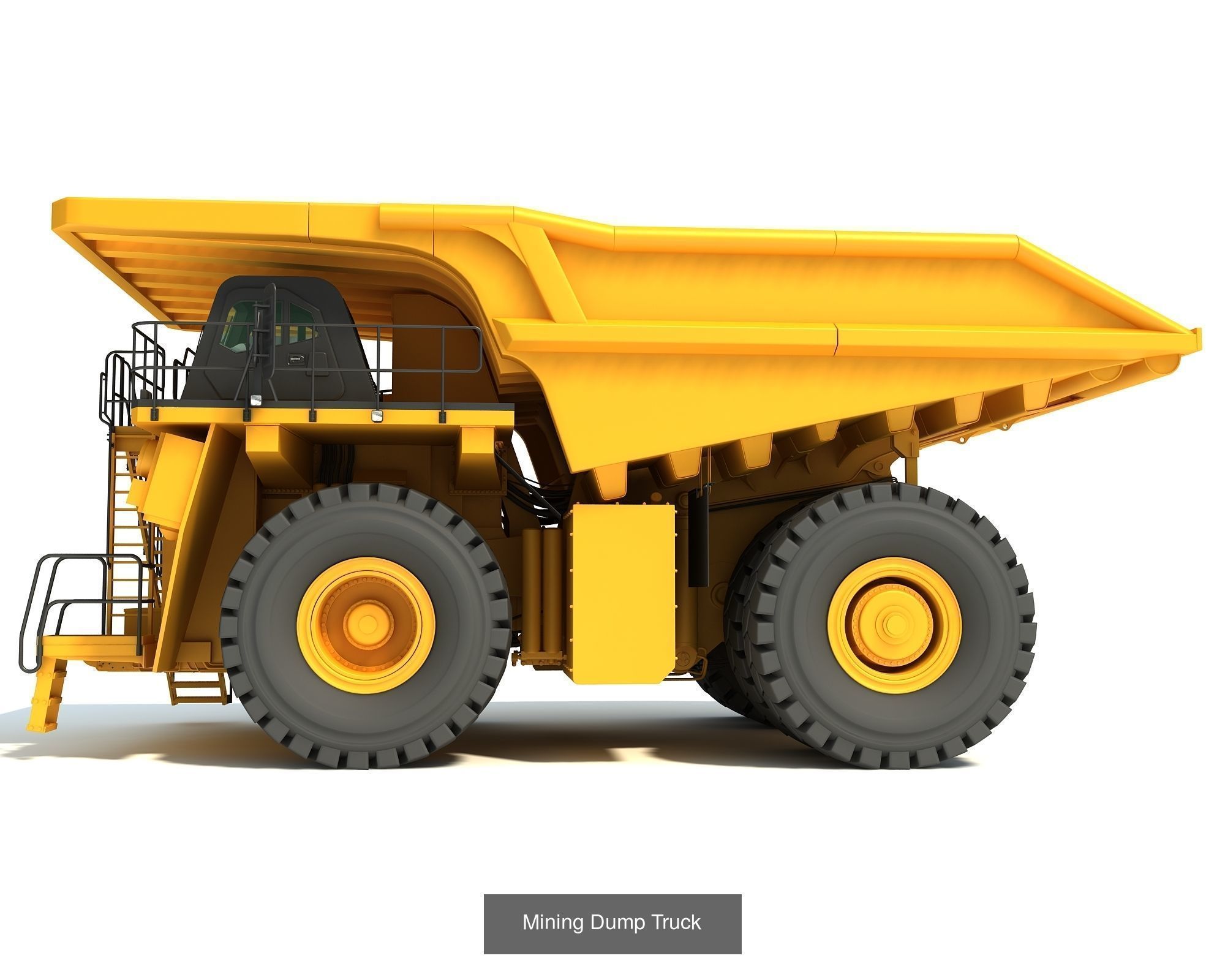 Mining Vehicles Pack 3D Model Collection_1