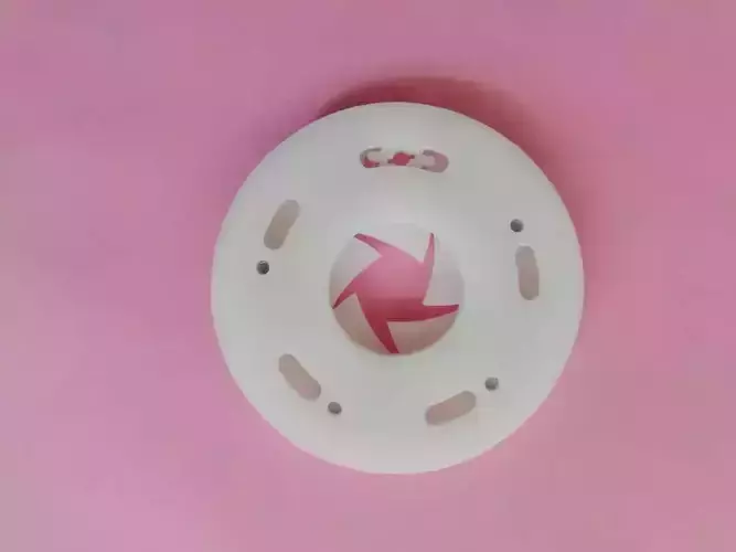 3D Printable Planetary Gear Type Iris Diaphragm -5 Blades-D64d23