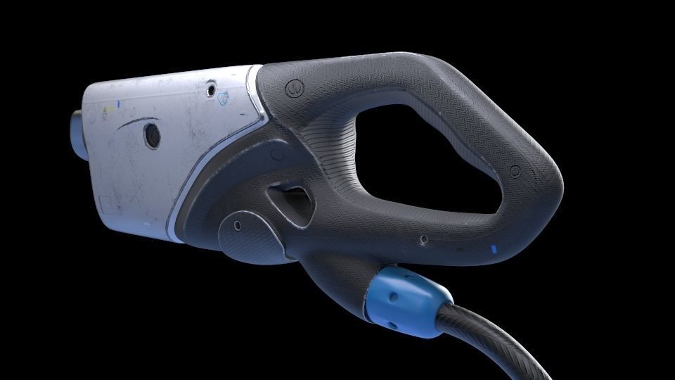 Electric Vehicle Charging Plug 3D model 3D model_4