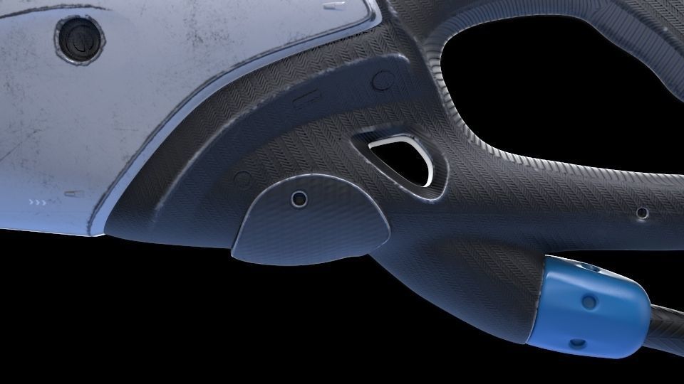 Electric Vehicle Charging Plug 3D model 3D model_3