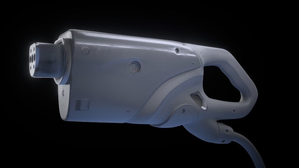 Electric Vehicle Charging Plug 3D model 3D model_5