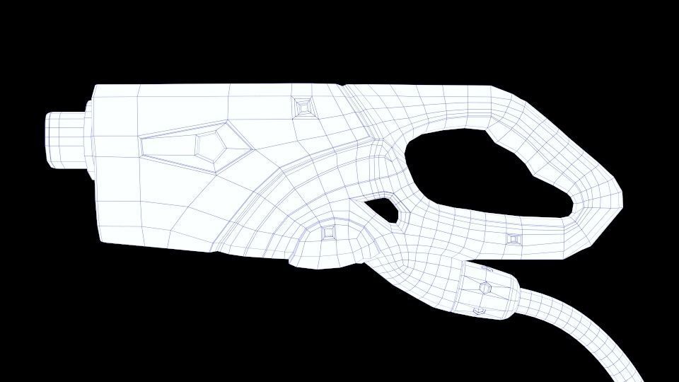 Electric Vehicle Charging Plug 3D model 3D model_14