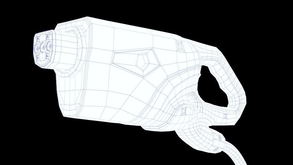 Electric Vehicle Charging Plug 3D model 3D model_13