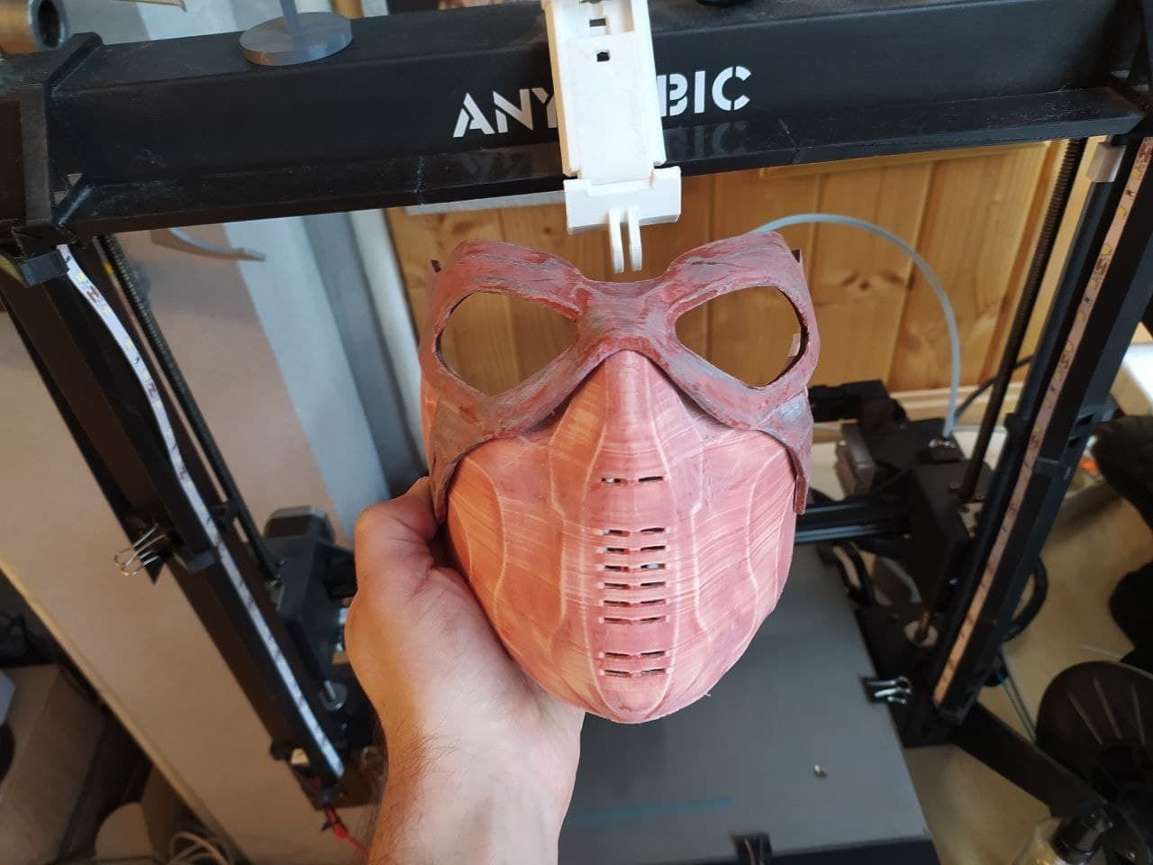 Winter Soldier mask 3D print model_7