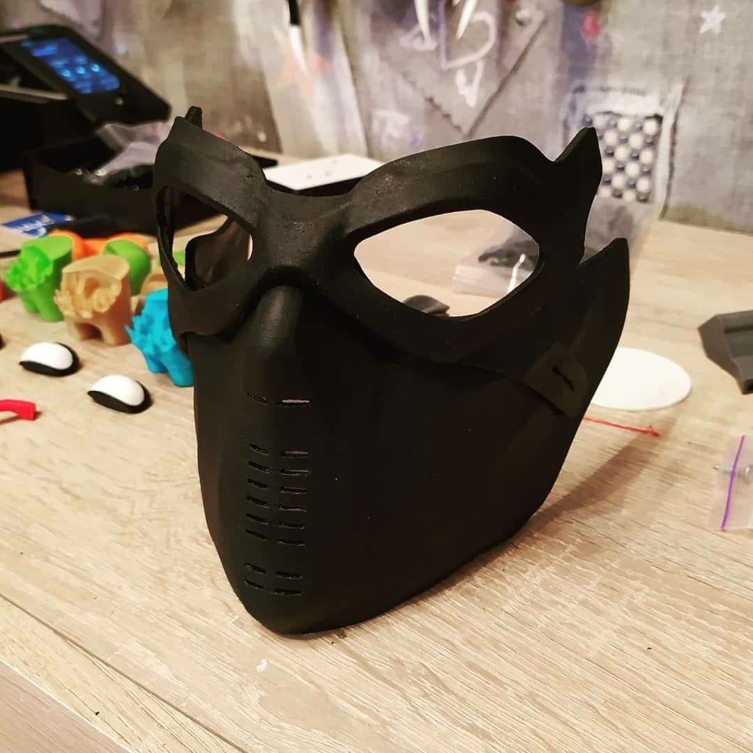 Winter Soldier mask 3D print model_1