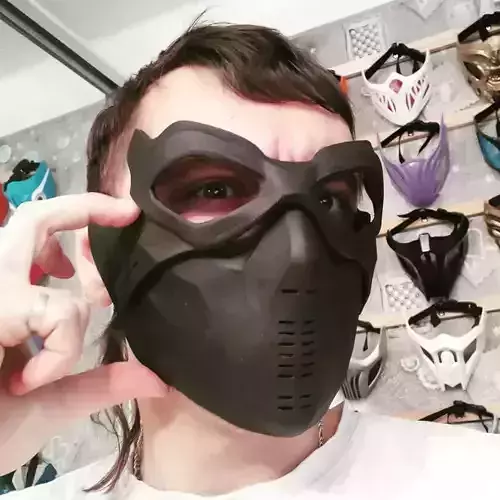 Winter Soldier mask 3D print model