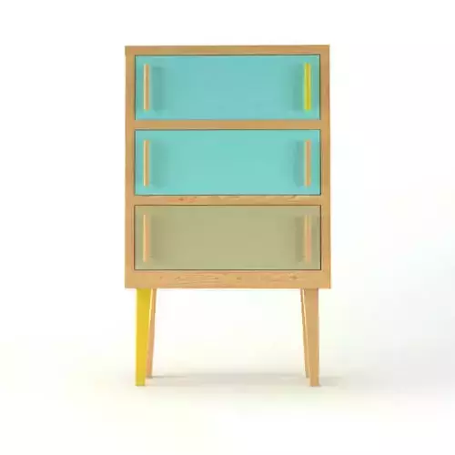 Contemporary Wooden Drawer