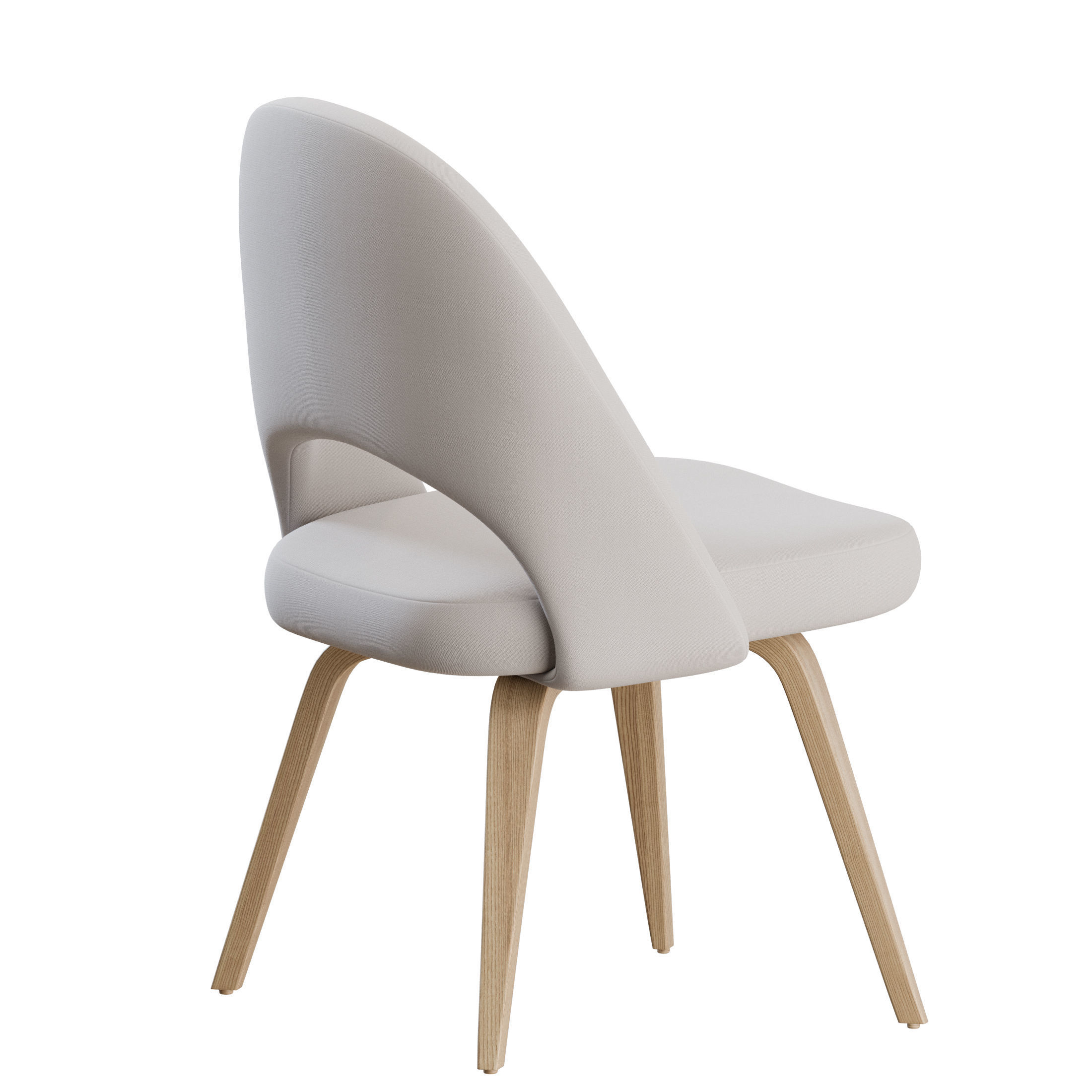 Saarinen Executive Chair by Knoll 3D model_7
