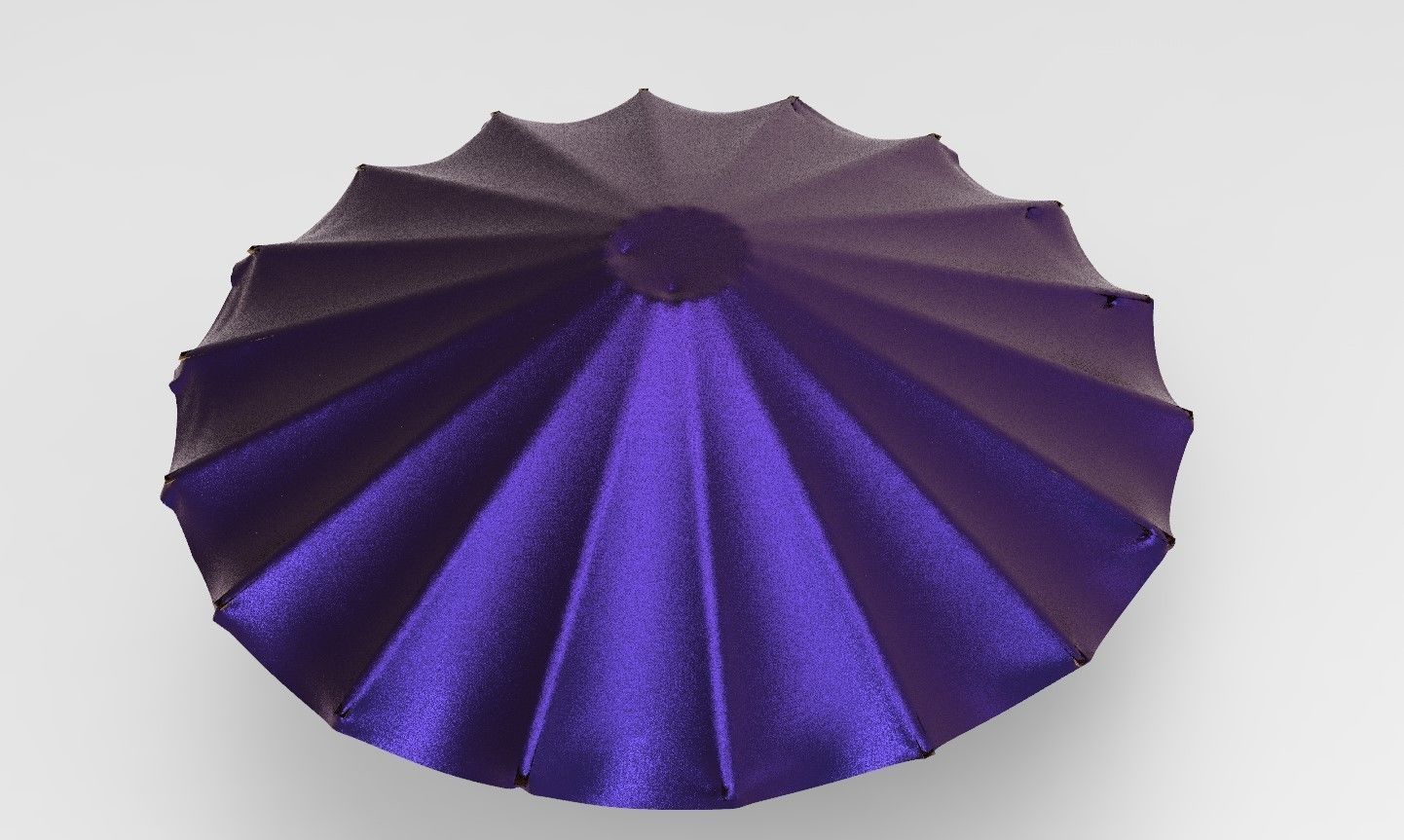 umbrella style 14 Low-poly 3D model_5