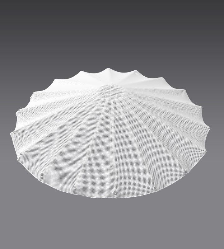 umbrella style 14 Low-poly 3D model_8