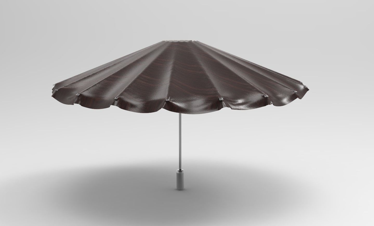 umbrella style 17 Low-poly 3D model_4