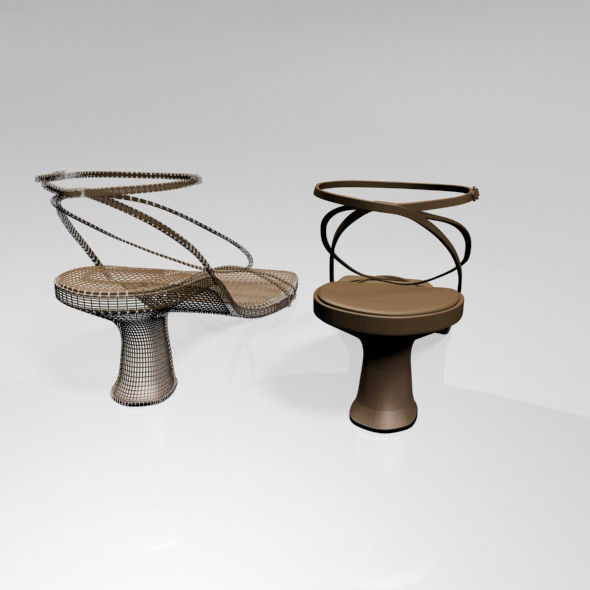 Square-Toe Block-Heel Ankle-Strap Sandals 01 3D model_7