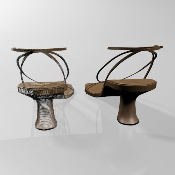 Square-Toe Block-Heel Ankle-Strap Sandals 01 3D model_17