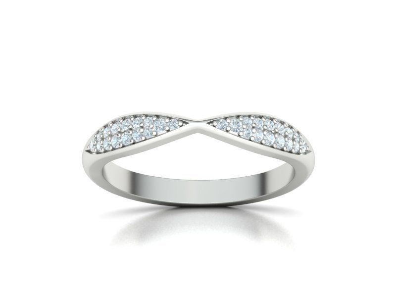 Bridal Set 3dmodels Half Carat Stone 3D Model Collection_22