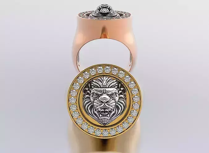 lion ring