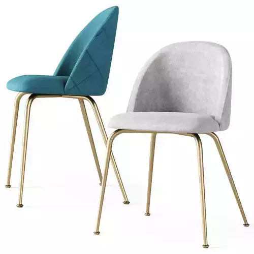 POLLY velvet dining chair 