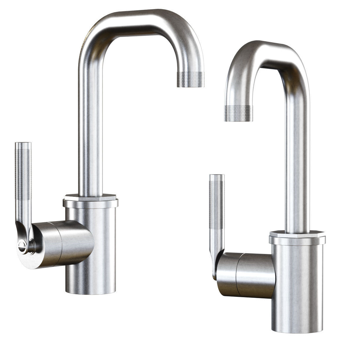 Landmark pure Single lever basin mixer by Samuel Heath  3D model_1